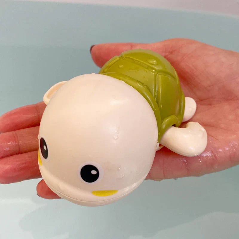 Tortoise Bath Toy – Baby Bathtub Swimming Fun