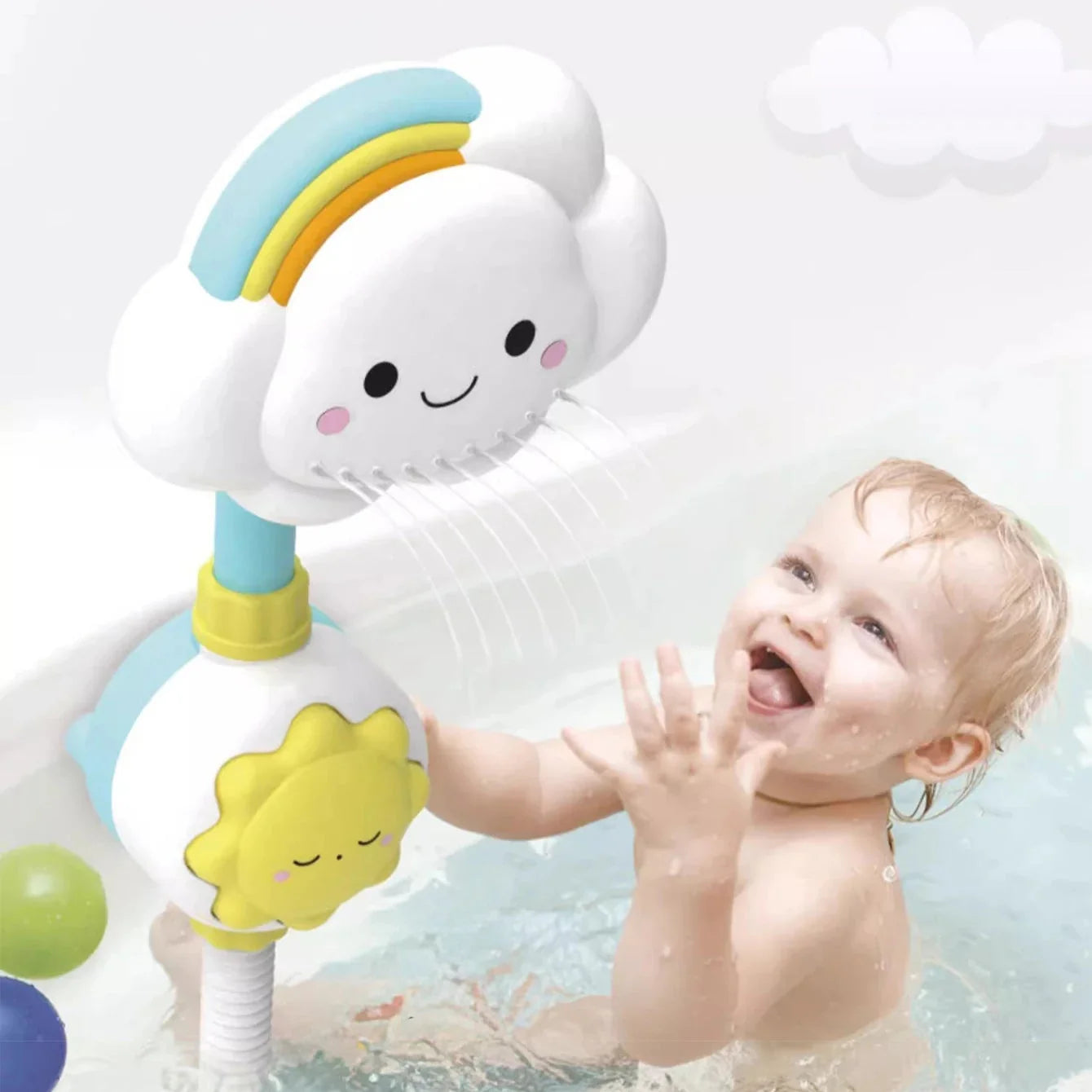 Cloud Rain Shower Bath Toy – Water Play Gift for Boys and Girls