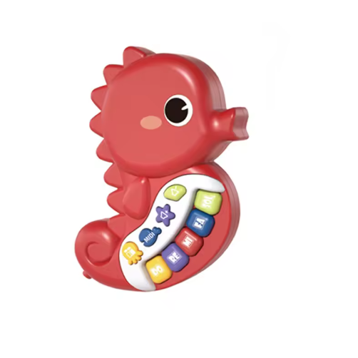 Seahorse Baby Piano Toy – Light and Sound Electronic Keyboard Gift for Kids 1+