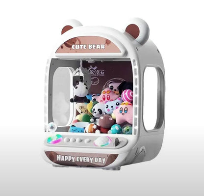 Musical Coin-Operated Claw Machine – Light-Up Arcade Toy for Kids’ Holiday Fun