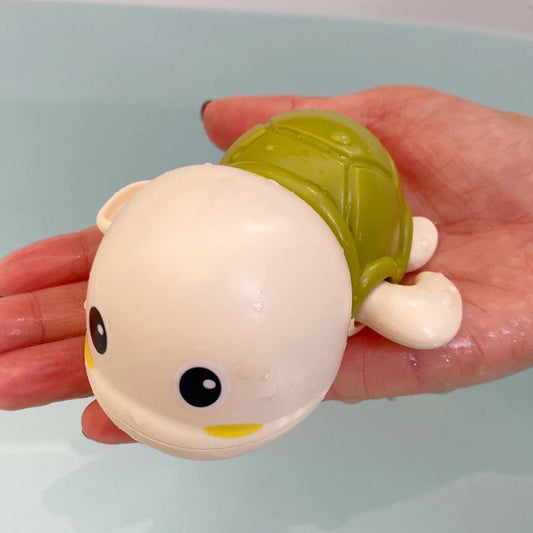 Tortoise Bath Toy – Baby Bathtub Swimming Fun