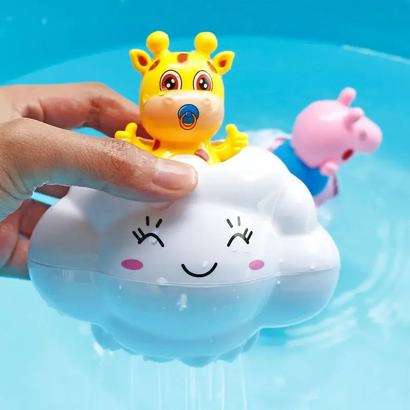 Cloud Sprinkler Bath Toy – Cute Water Spray Toy for Kids